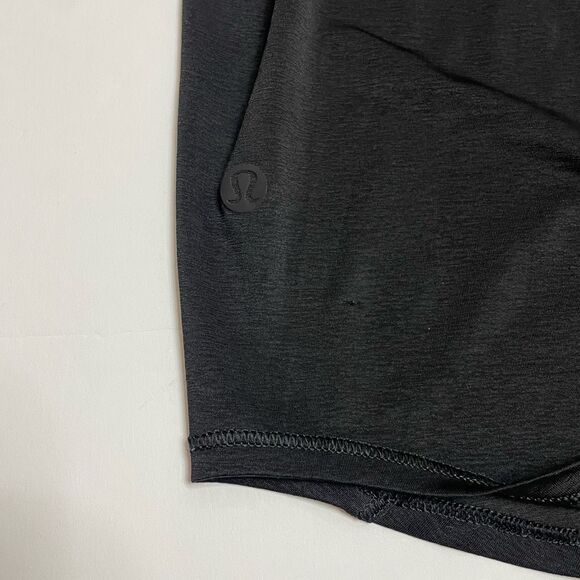 Lululemon Essential Tank Pleated Back Black Size 2 - Picture 8 of 10